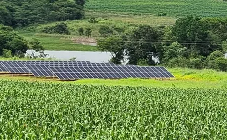 Sistema de bombeo de agua fotovoltaico de 75 kW en Zimbabue
